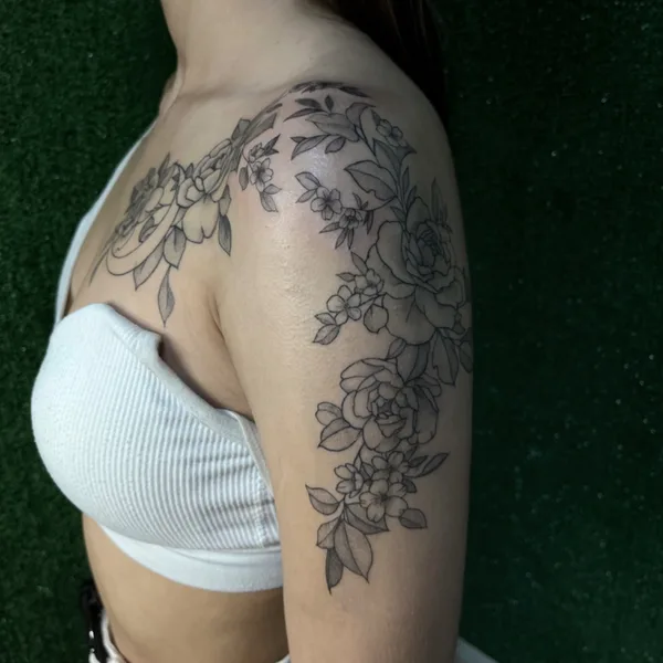 Anime tattoo by Татьяна Гущина in Тамбов