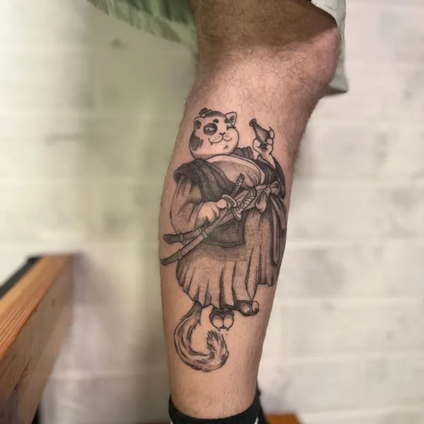 Anime tattoo by Татьяна Гущина in Тамбов