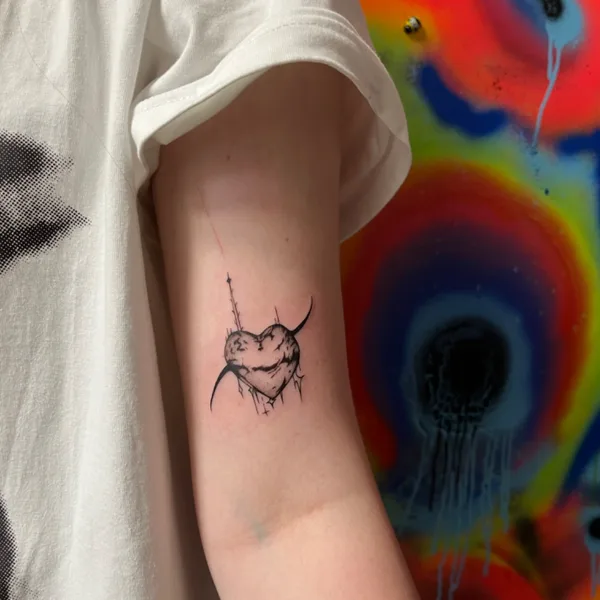 Anime tattoo by Татьяна Гущина in Тамбов