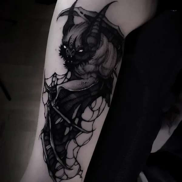 Dotwork tattoo by METH FAWN
