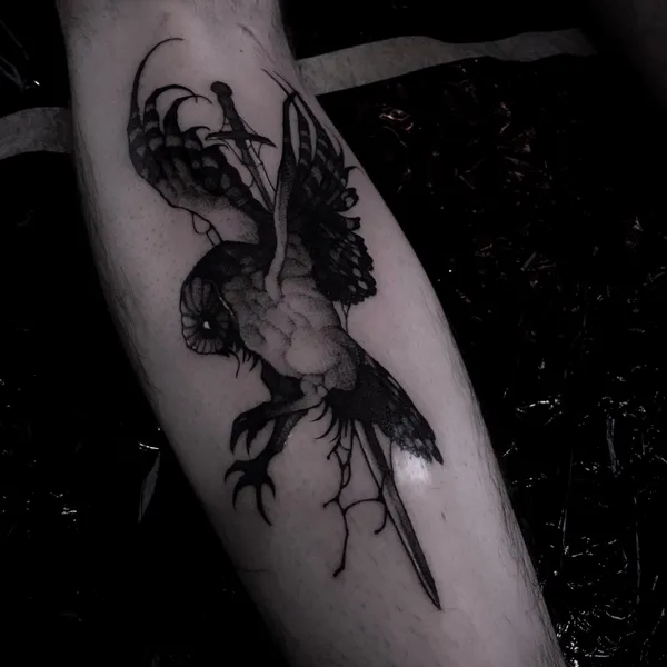 Dotwork tattoo by METH FAWN