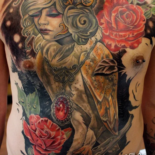 Реализм tattoo by Sean Ambrose in Concord