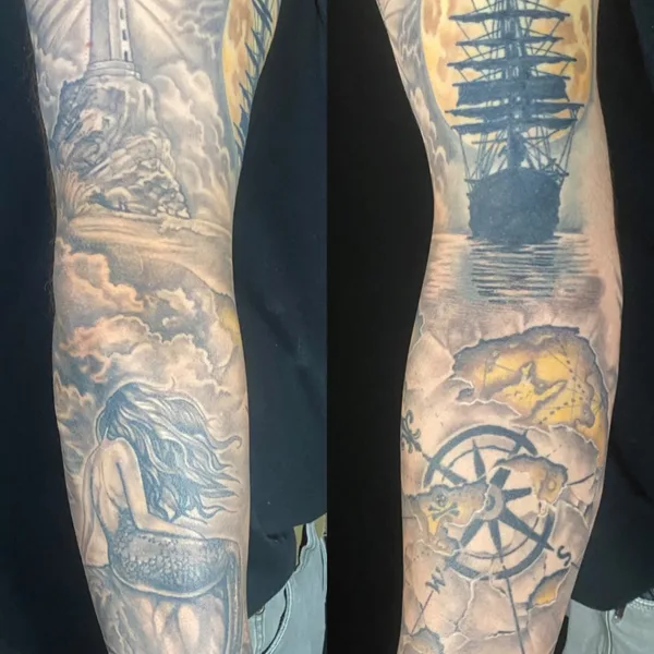 Реализм tattoo by Sean Ambrose in Concord