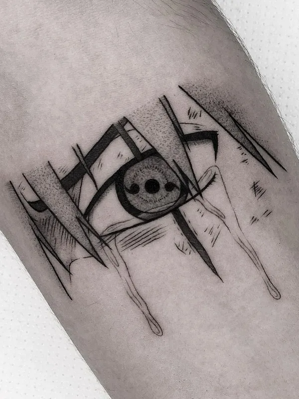 black and grey blackwork татуировка на forearm #44212 | Тату мастер Marisol