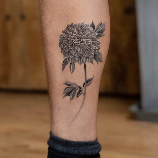 Watercolor tattoo by Qiqi in Beijing