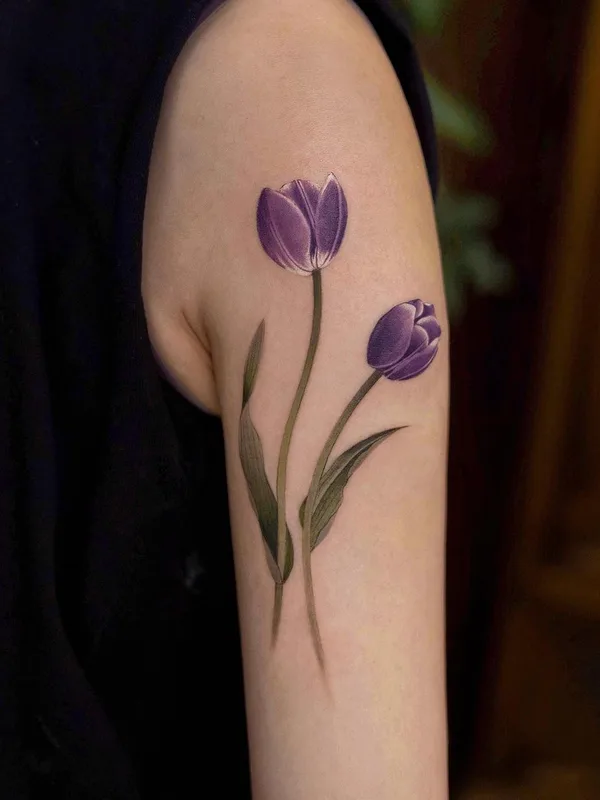 color realism 纹身 在 upper arm #44232 | 纹身师 Qiqi