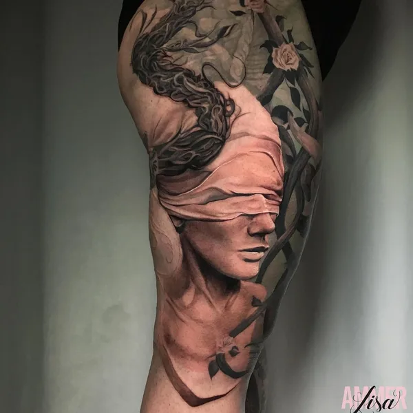 Realism tattoo by Lisa Ammer in Wien