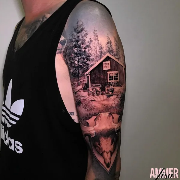 Realism tattoo by Lisa Ammer in Wien