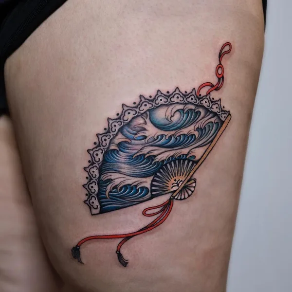 Old School tattoo by Rohatattoo in Busan