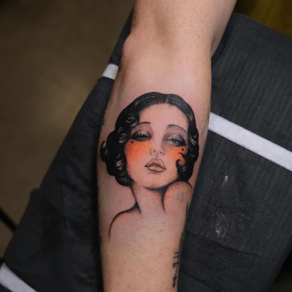 Old School tattoo by Rohatattoo in Busan