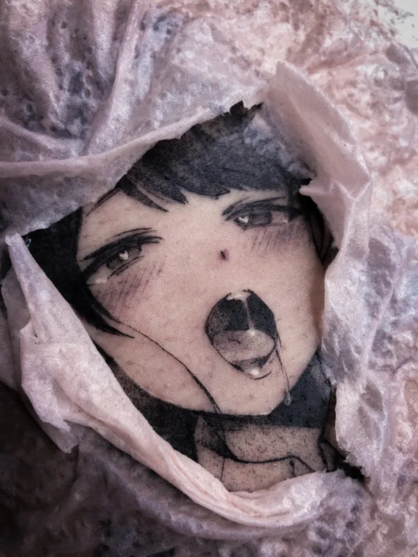 black anime Tatuaggio su unknown #60024 | Tatuatore EKYS ONE