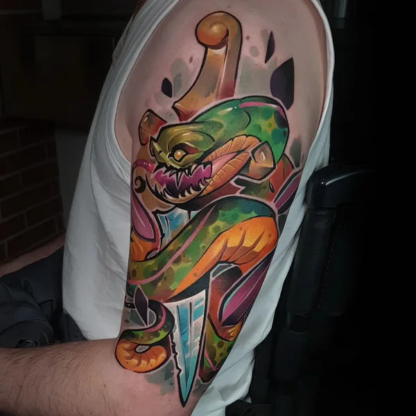 Realism tattoo by Кирилл Лисиченко in Барнаул