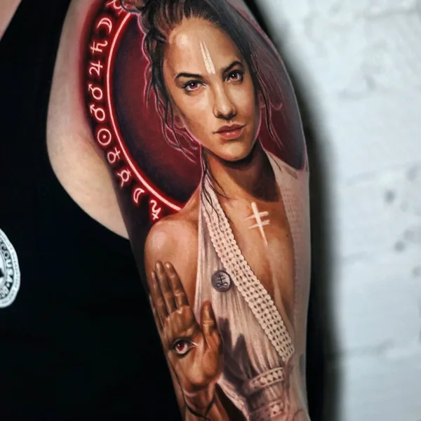 Realism tattoo by Виктория Степанова in Новосибирск