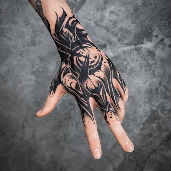 balck&grey tattoo by Святослав Синяшин in Казань