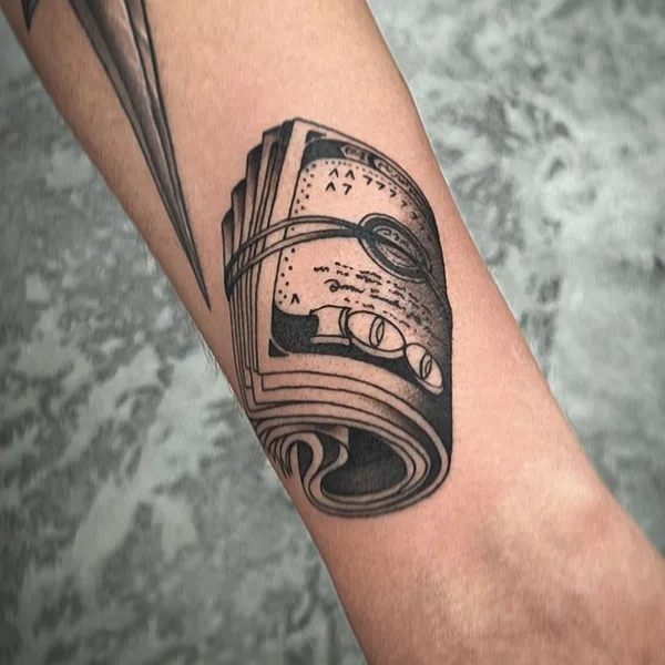 balck&grey tattoo by Святослав Синяшин in Казань