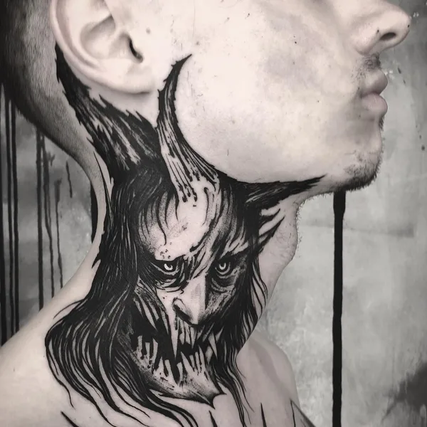 Хоррор tattoo by Maldenti in Berlin