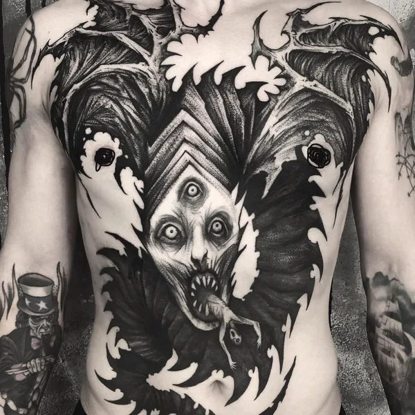 Хоррор tattoo by Maldenti in Berlin