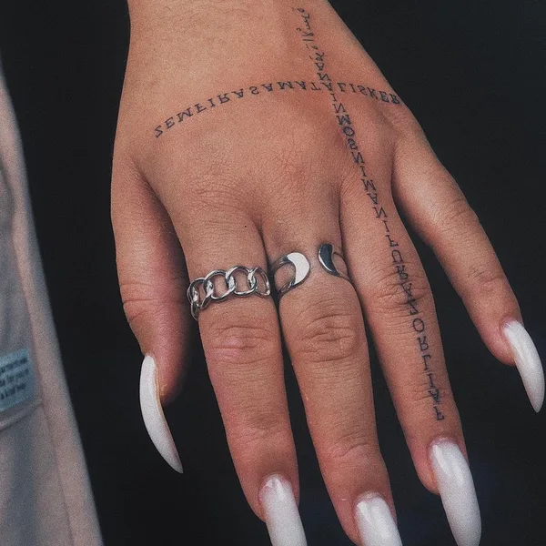 Fine Line tattoo by Валерия in Казань