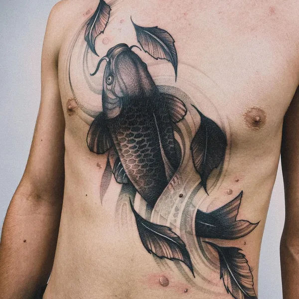 Graphic tattoo by Игорь in Казань