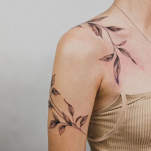 Graphic tattoo by Игорь in Казань