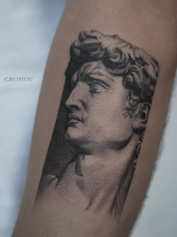 black and grey realism татуировка на forearm #50235 | Тату мастер Владислав Громов