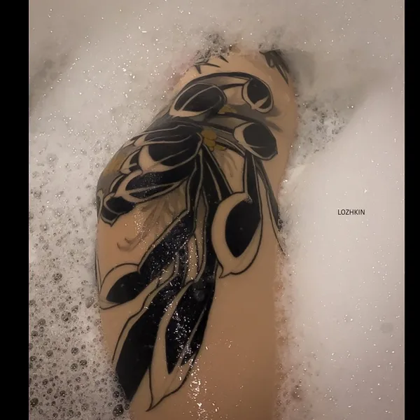 Abstract tattoo by Арсений Ложкин in Казань