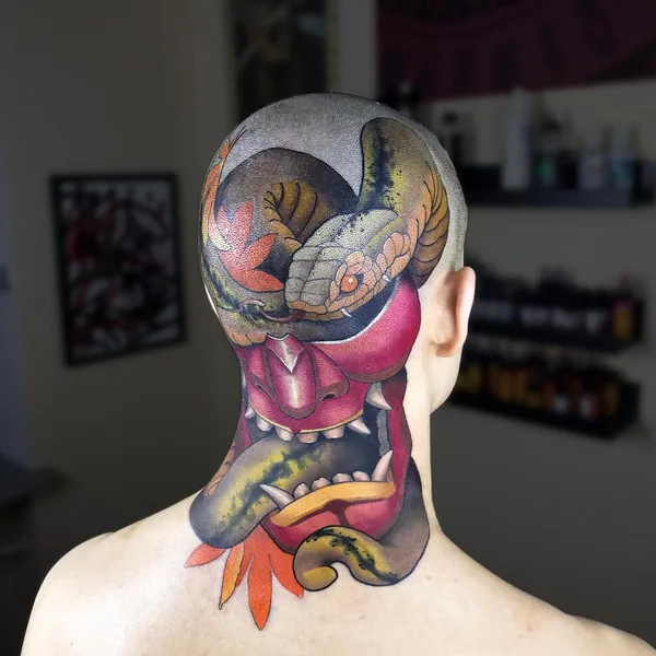 Abstract tattoo by Арсений Ложкин in Казань