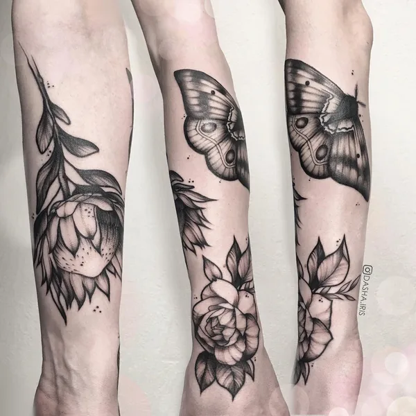 Sketch tattoo by Даша Ирис in Казань