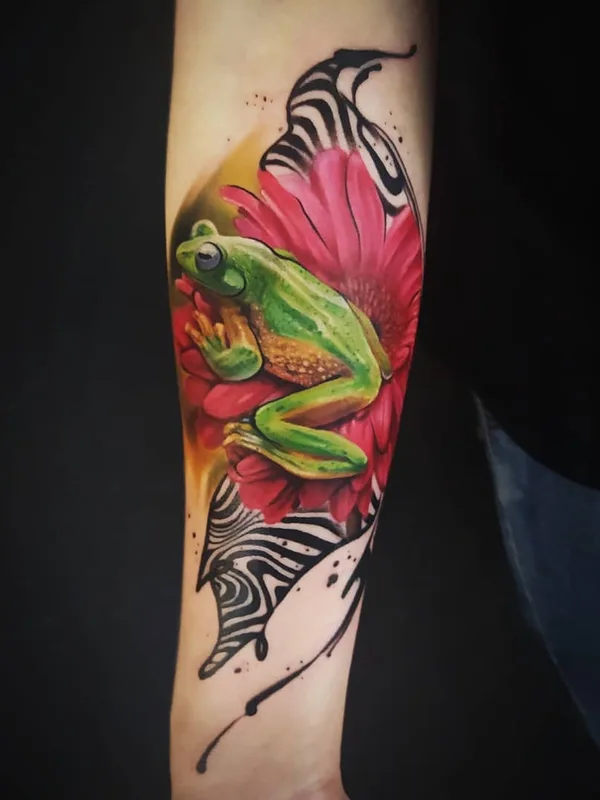 color realism tattoo on forearm #50295 | Tattoo Artist Артем
