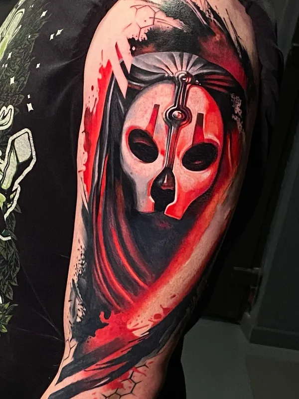 color illustrative Tatuaggio su upper arm #50323 | Tatuatore Никита Ерахтин