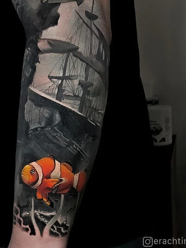 color realism Tatuaggio su forearm #50324 | Tatuatore Никита Ерахтин