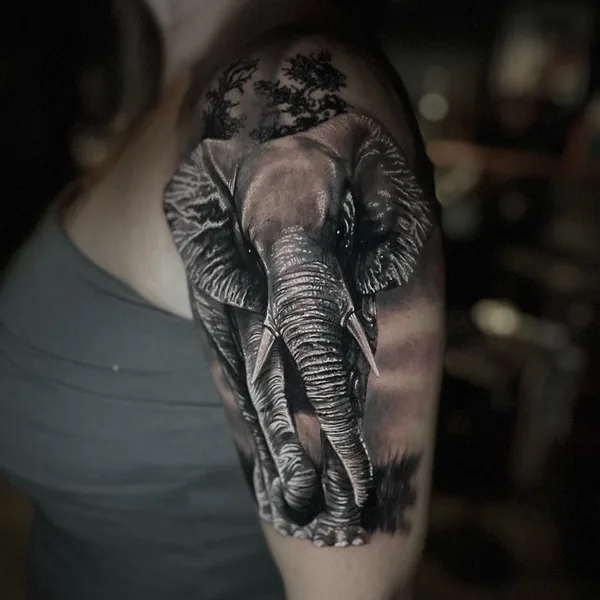 Realism tattoo by Marcel Oliveira in Miami