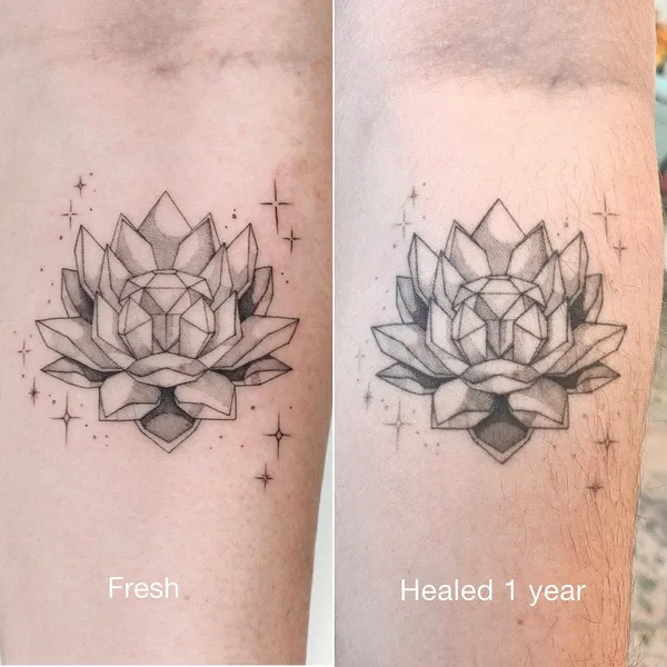 Fine Line tattoo by Karry Ka-Ying Poon in Miami