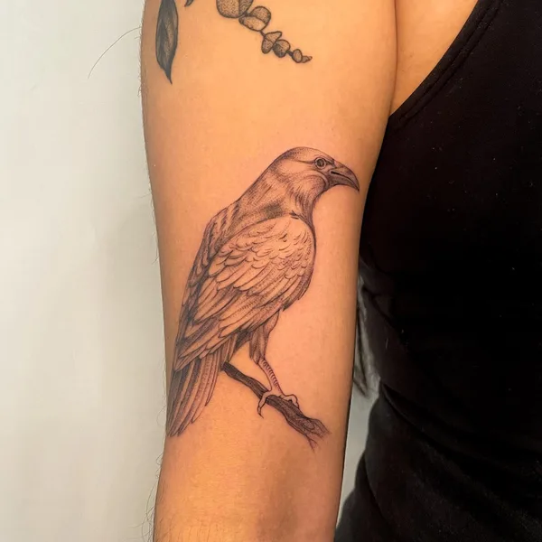 Graphic tattoo by Suroshinn in Miami