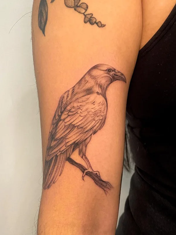black and grey black and grey Tatuagem em upper arm #63975 | Tatuador Suroshinn