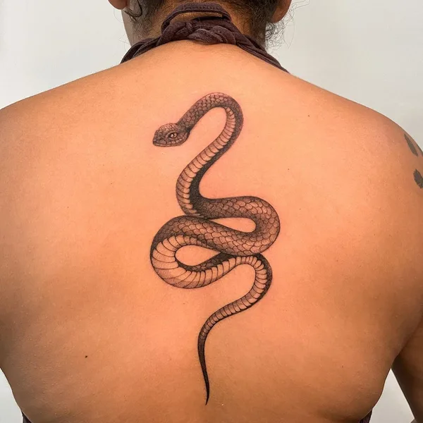 Graphic tattoo by Suroshinn in Miami