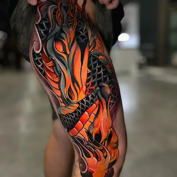 Neo Traditional tattoo by Max Rodriguez in Miami