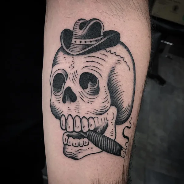 Traditional tattoo by Chris Tamborelli in Miami