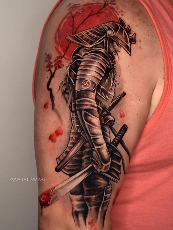 color japanese татуировка на upper arm #64021 | Тату мастер @ikova_ink