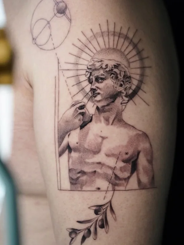 black and grey realism tatouage sur thigh #64063 | Artiste tatoueur Raul Dares