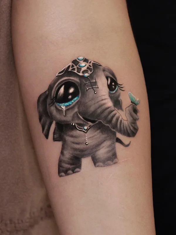 black and grey black and grey tattoo auf forearm #28864 | Tätowierer Walace Sales