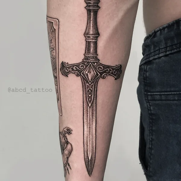 Dotwork tattoo by Anzhelika Steele