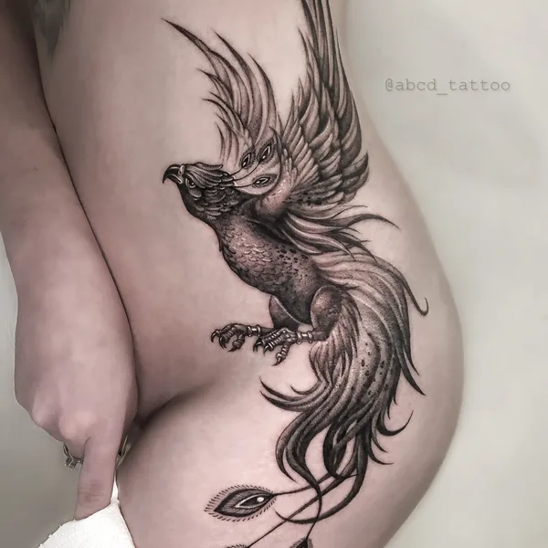 Dotwork tattoo by Anzhelika Steele