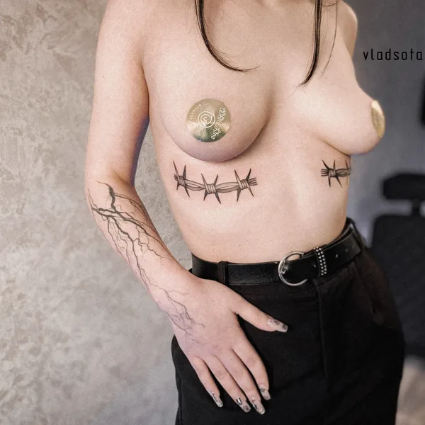 Graphic tattoo by Владислав Пермяков in Кемерово
