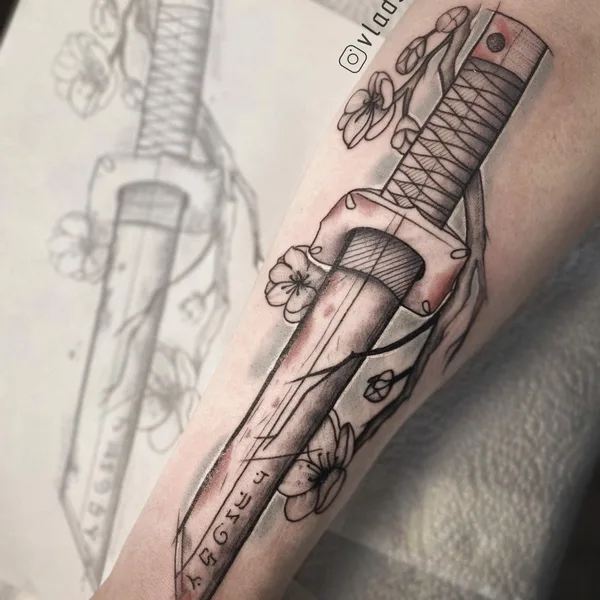 Graphic tattoo by Владислав Пермяков in Кемерово