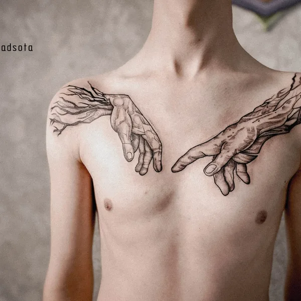 Graphic tattoo by Владислав Пермяков in Кемерово
