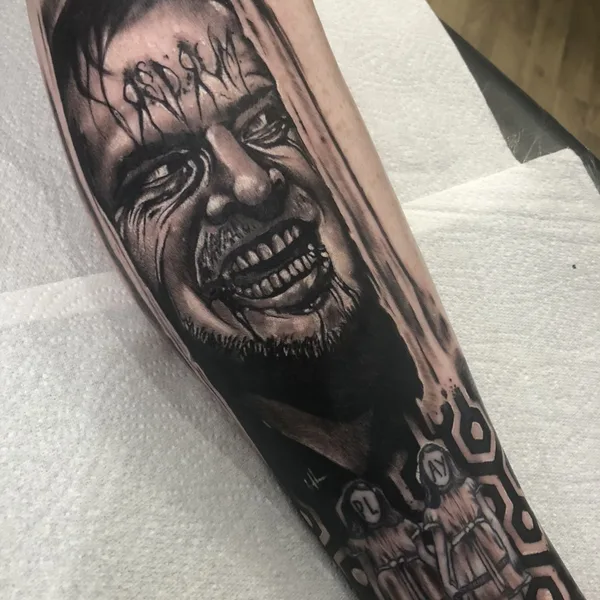 Author's Style tattoo by Lowri Elizabeth Rogers in Cardiff