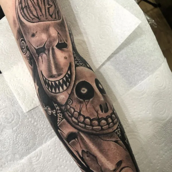 Author's Style tattoo by Lowri Elizabeth Rogers in Cardiff