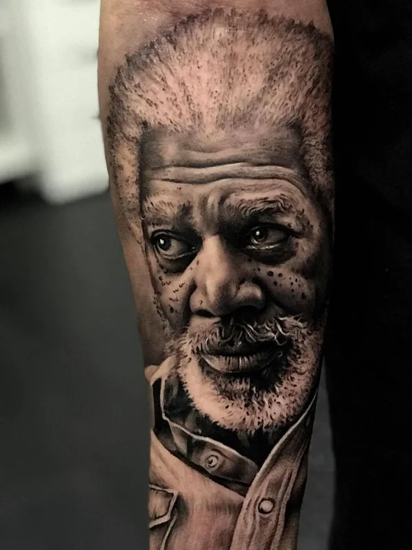 black and grey realism tattoo on forearm #30336 | Tattoo Artist Sergio Fernandez