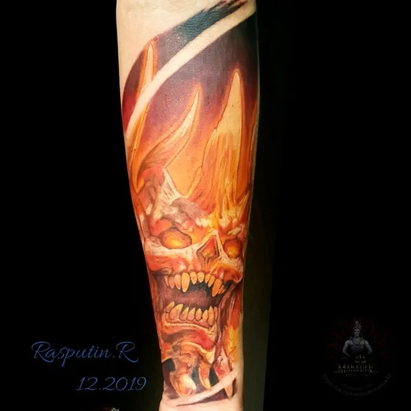 Tattoo tattoo by Ruslan Rasputin Руслан Распутин in Ковров